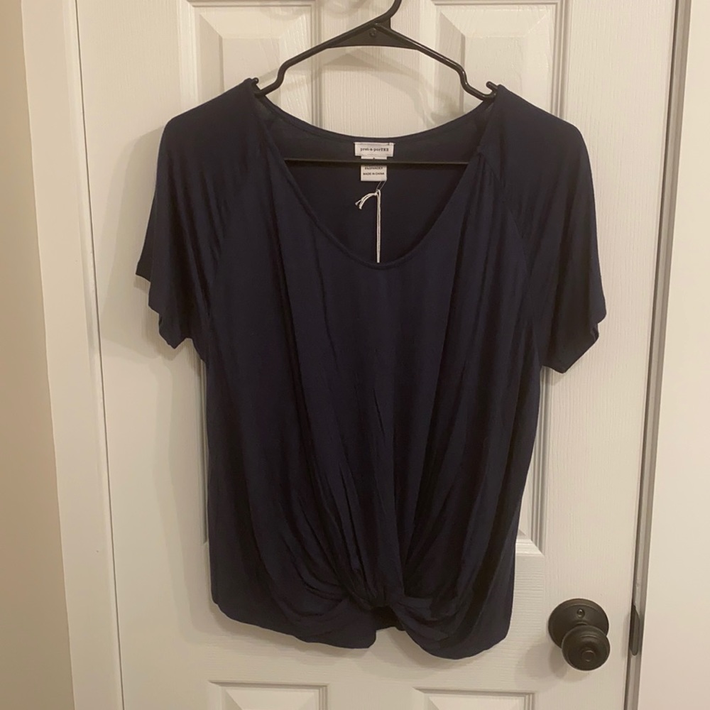 Dark blue bottom twist pret-a-porter